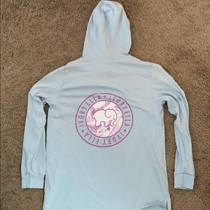 Powder Blue Ivory Ella Hoodie